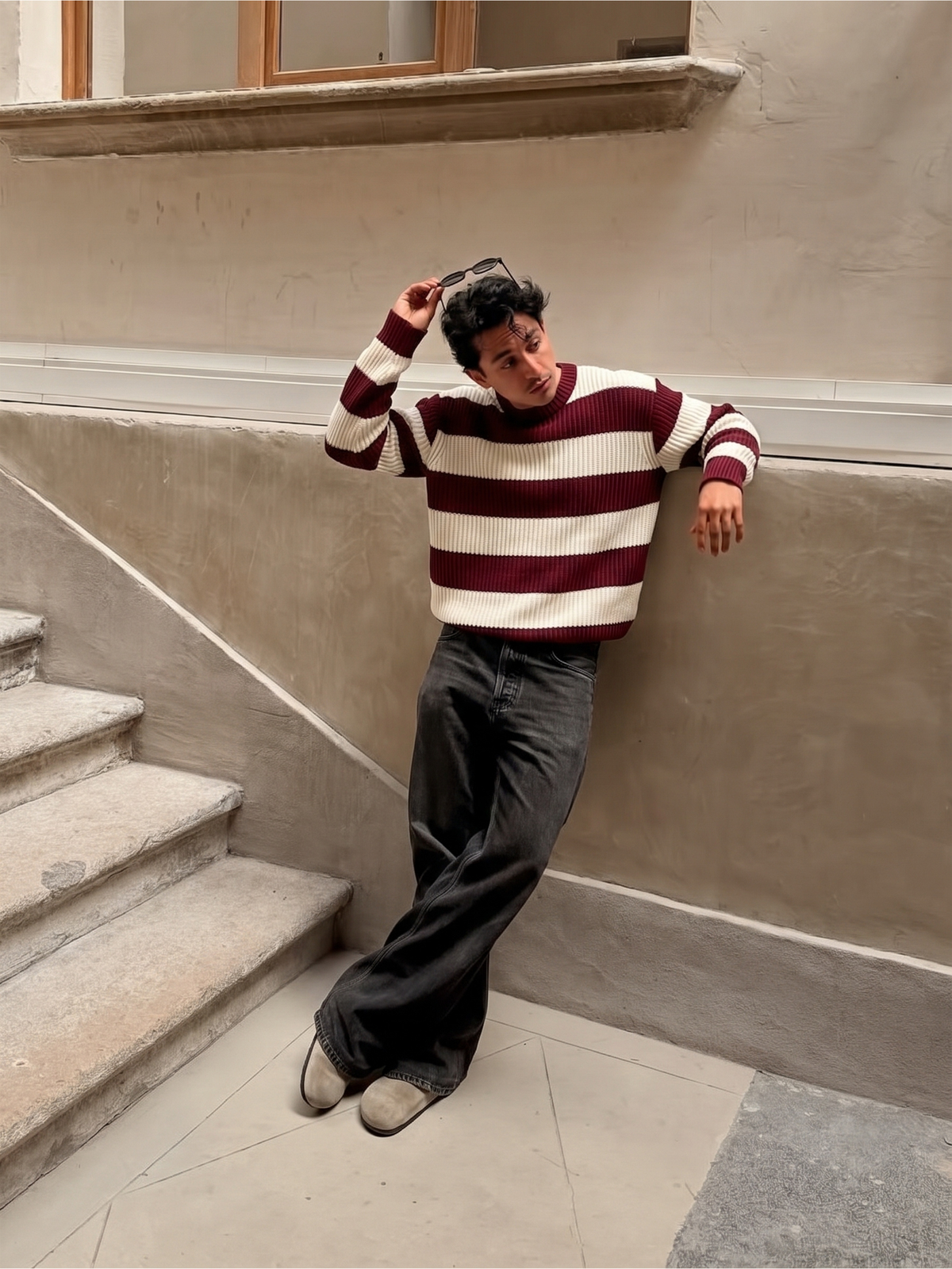 STRIP KNIT