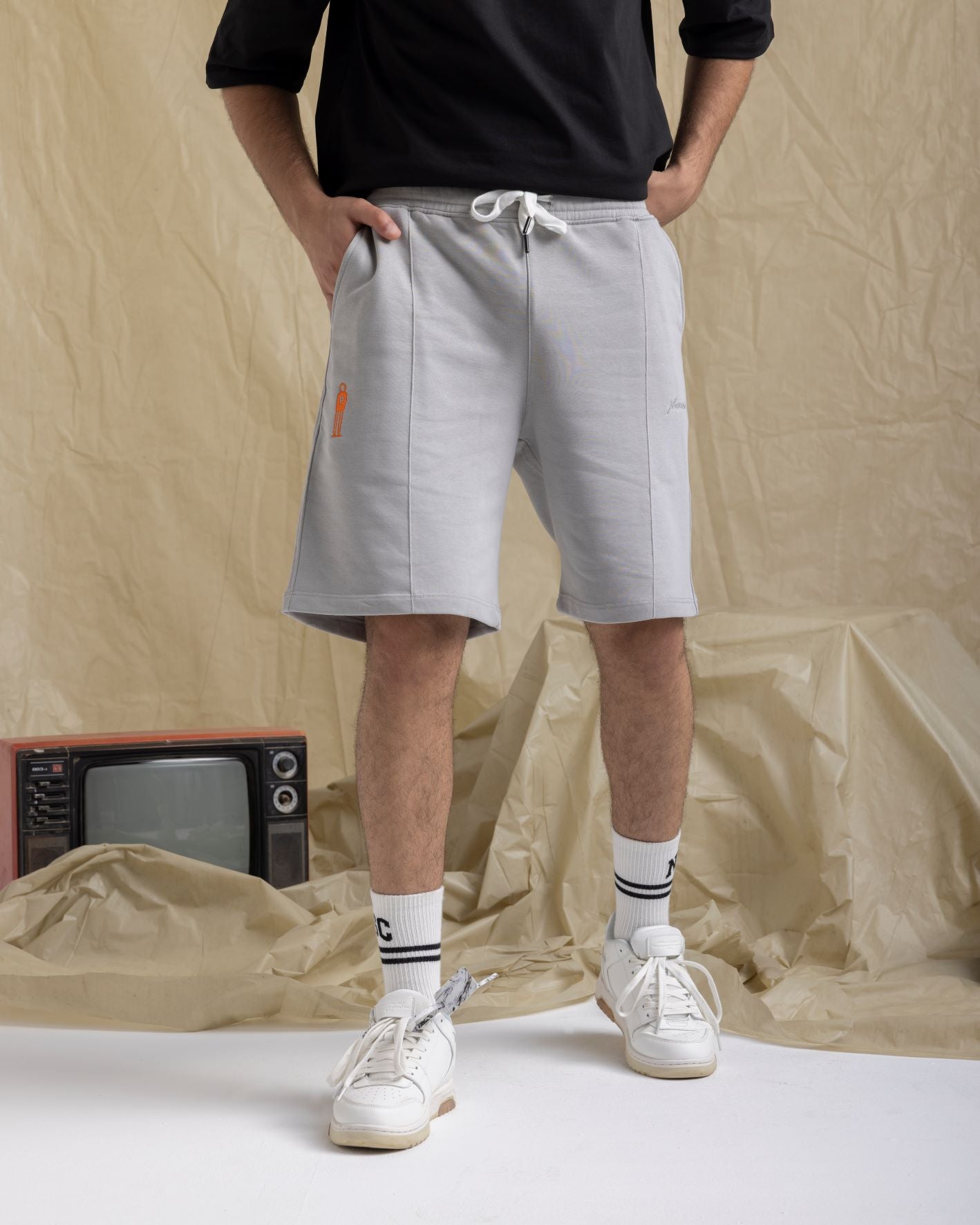 Pharaonic Shorts- Grey