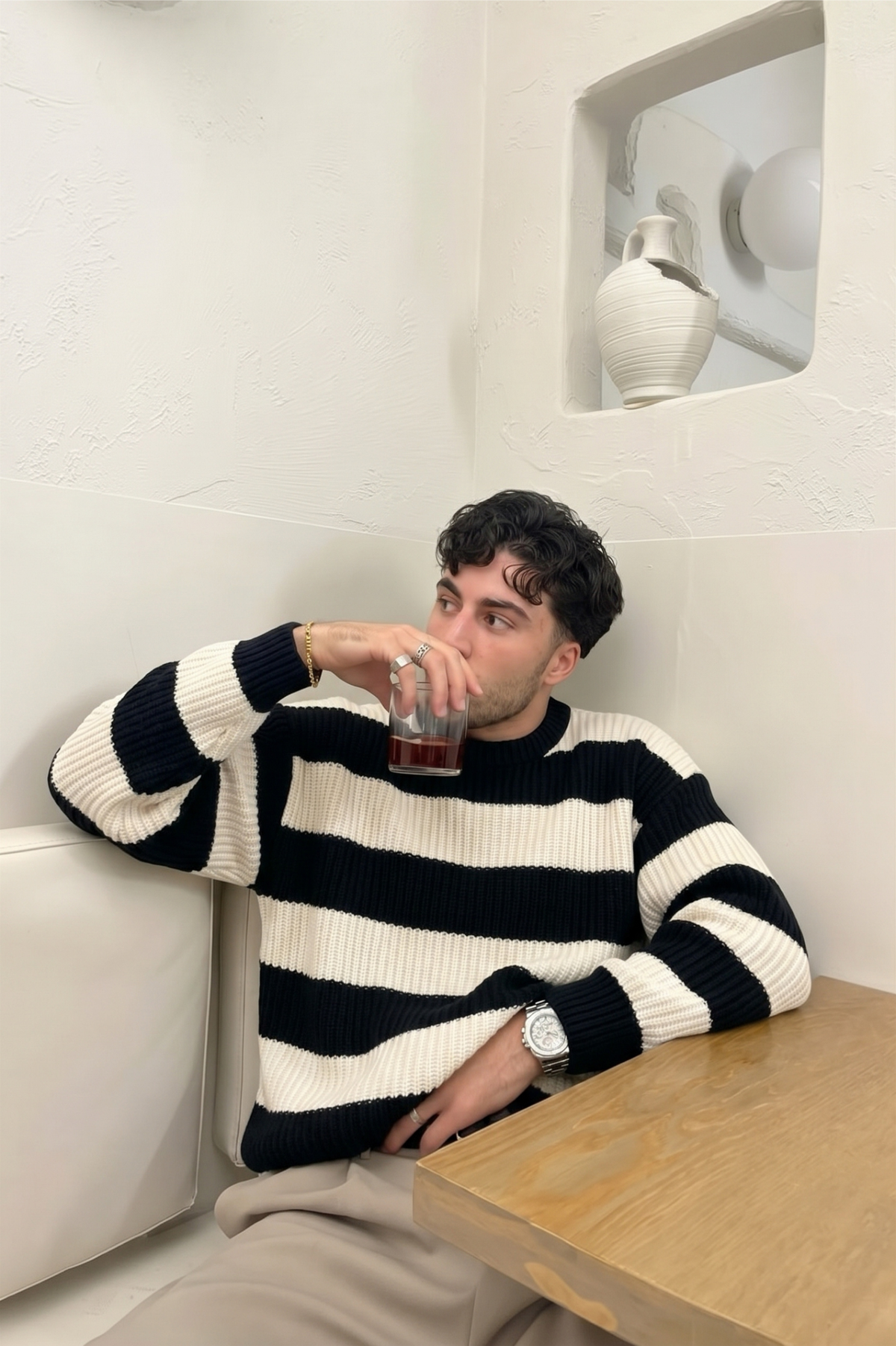 STRIP KNIT