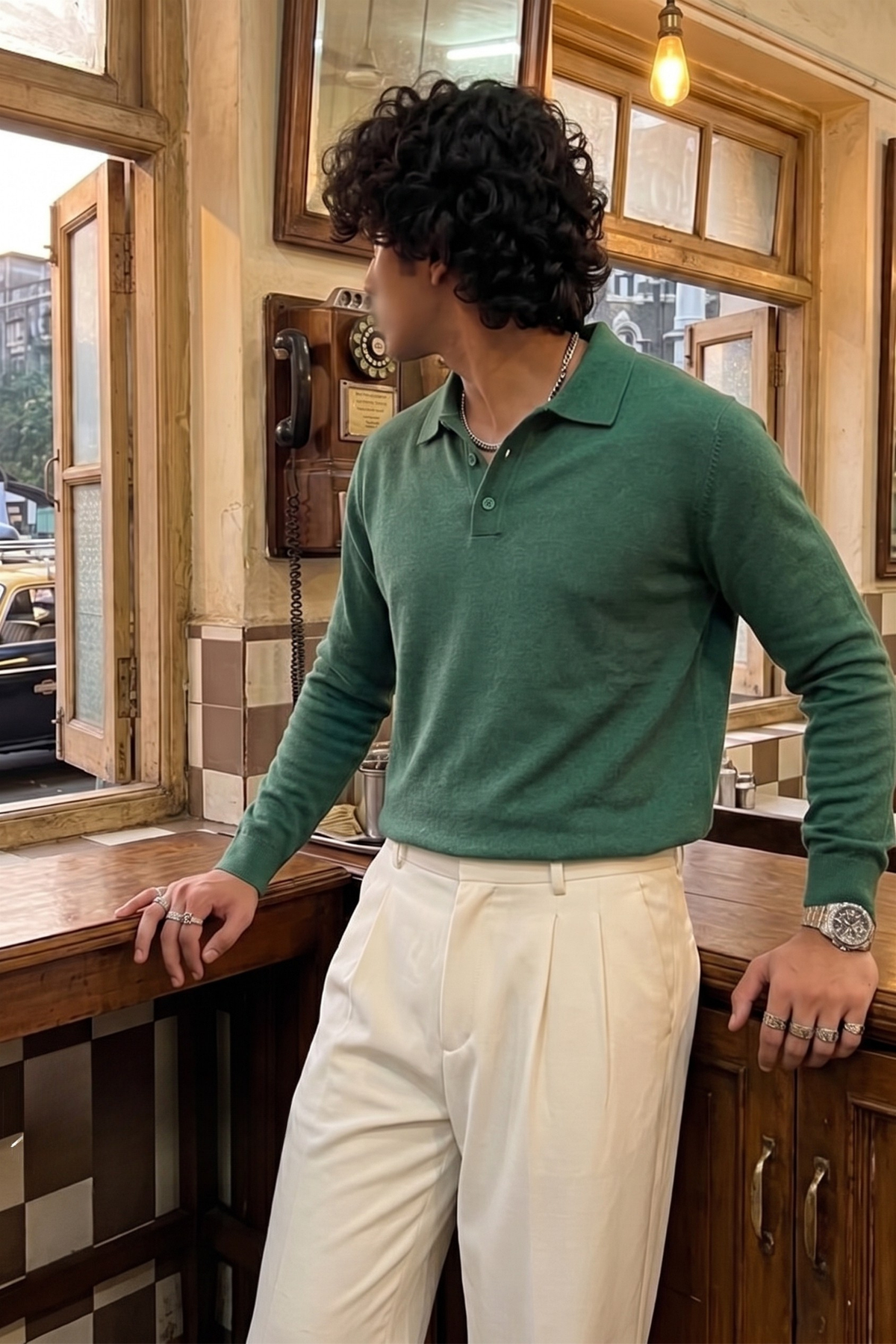BASIC POLO KNIT