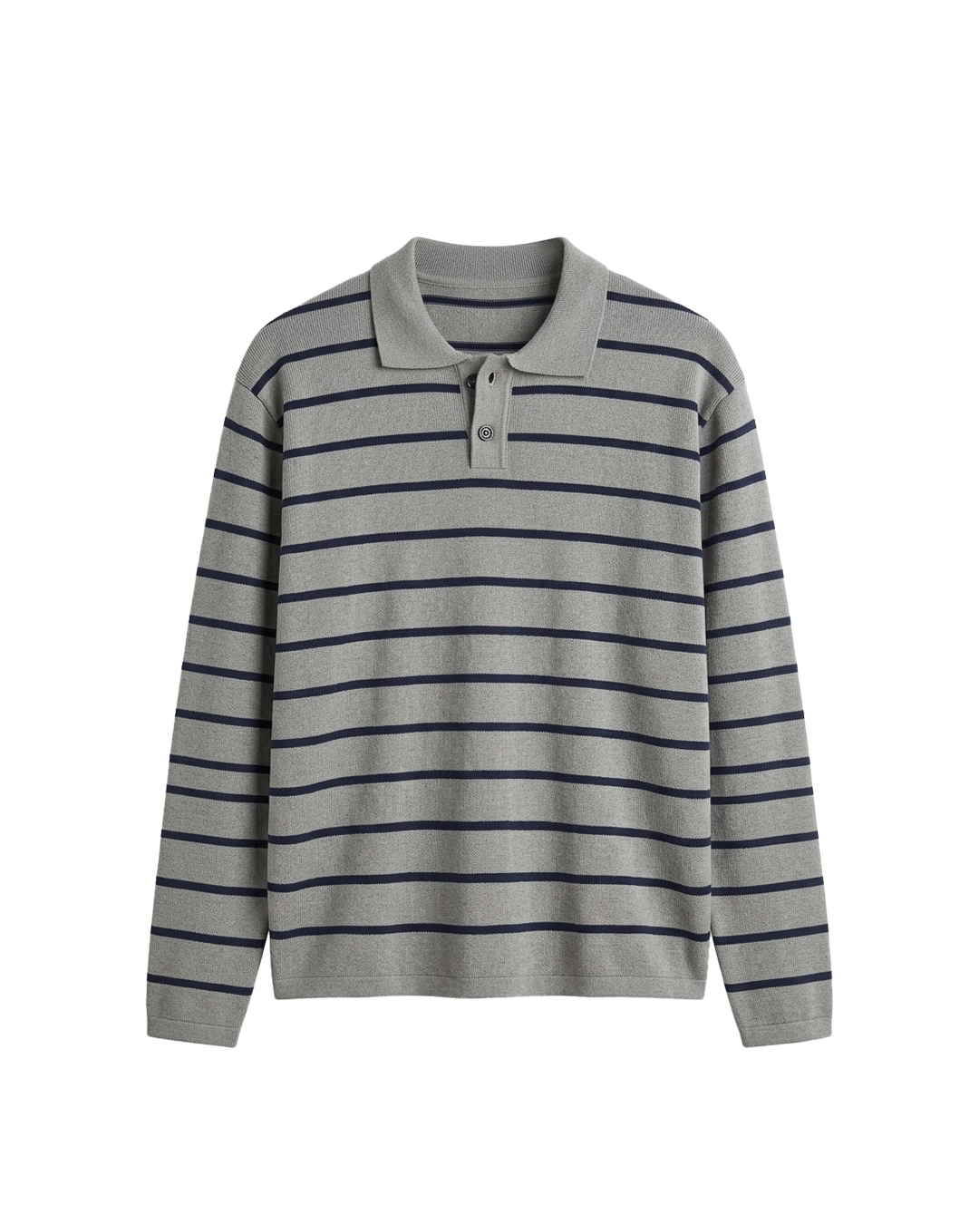 STRIPED POLO KNIT