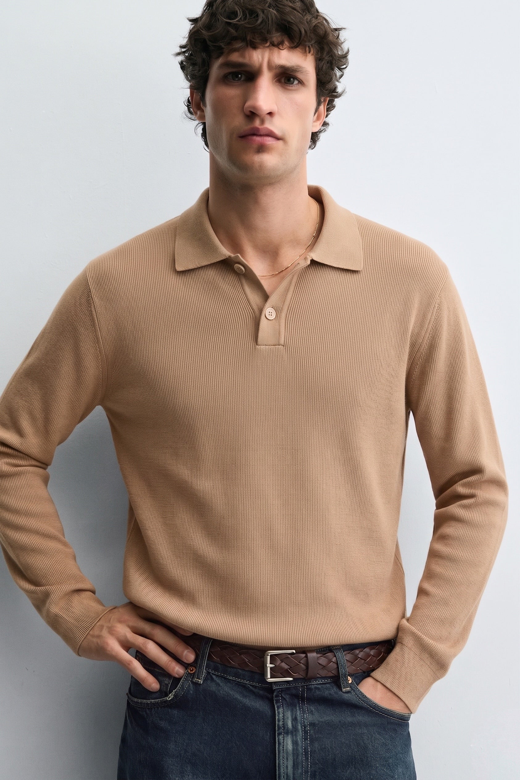 BASIC POLO KNIT