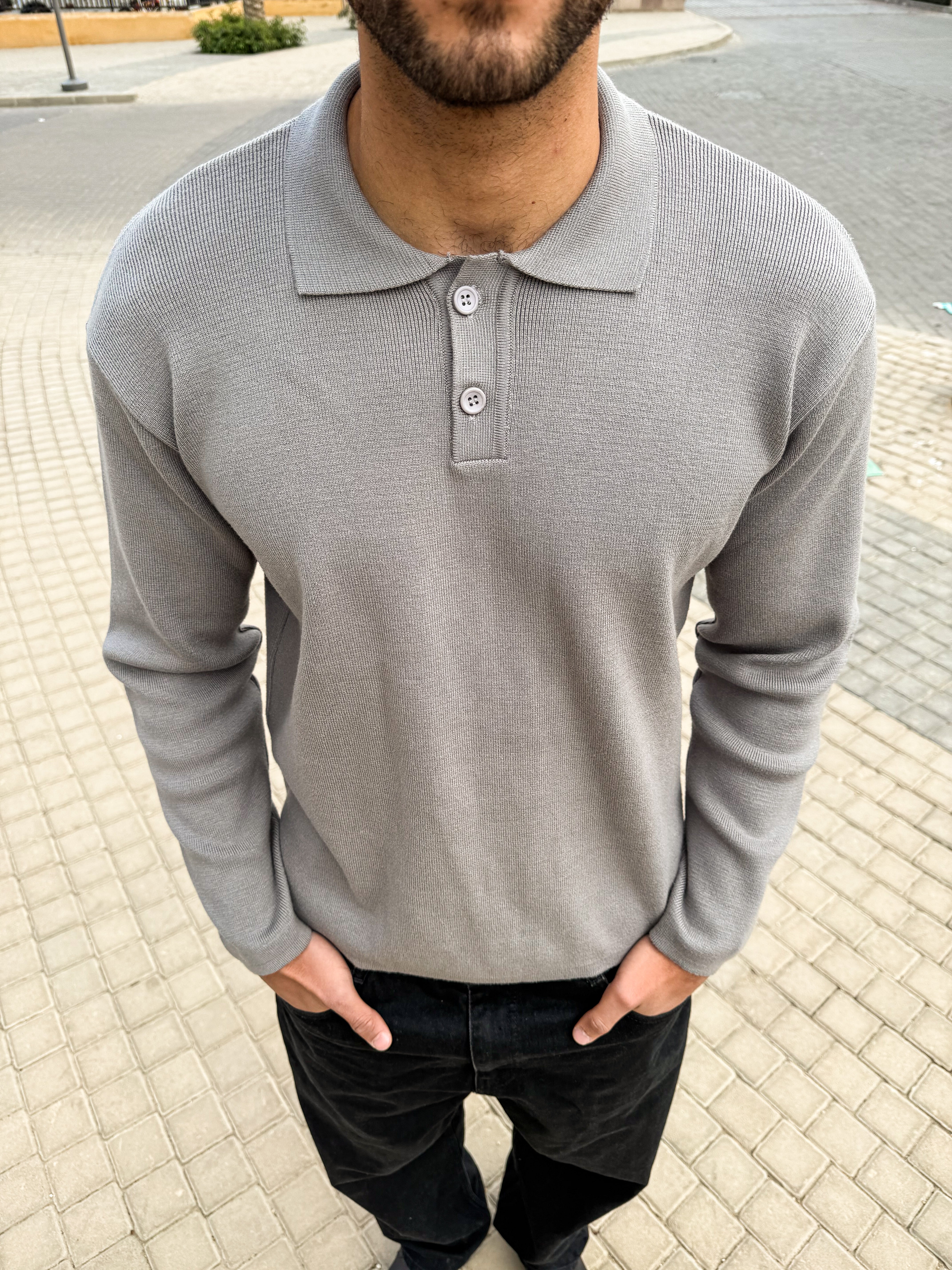 BASIC POLO KNIT