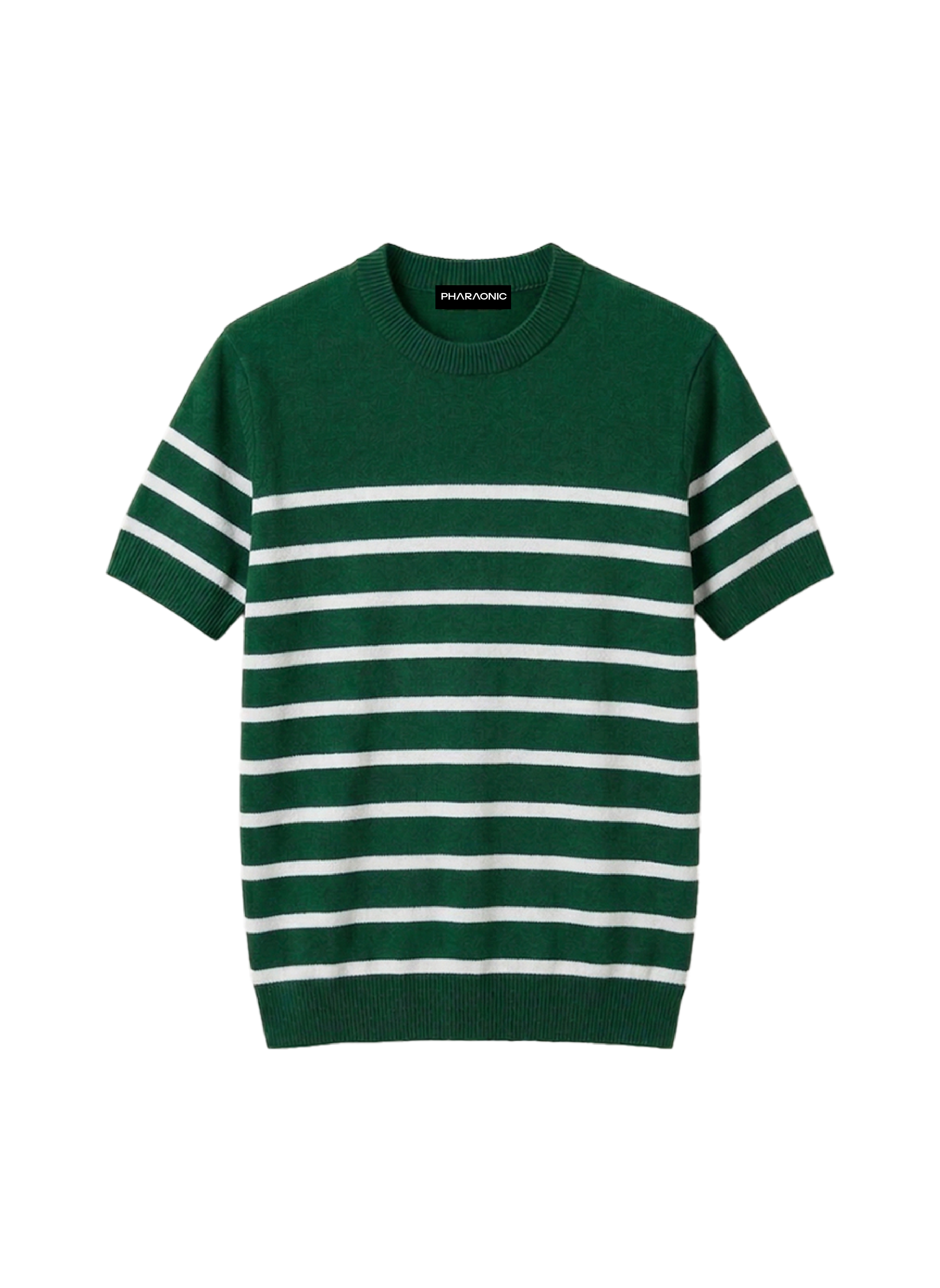 STRIPED KNIT TSHIRT